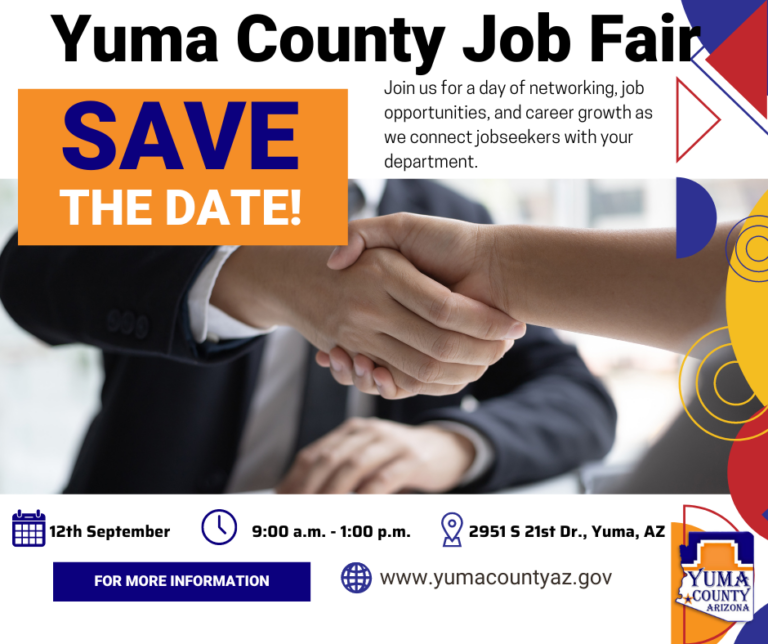 Yuma County Job Fair 2024 Bidget Anastassia
