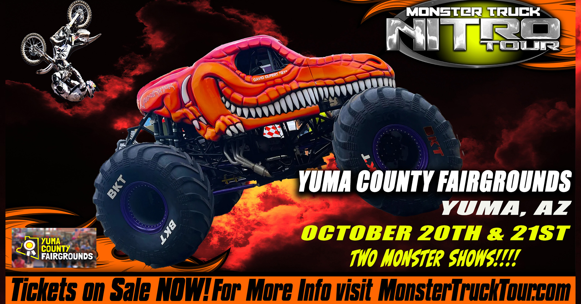 Monster Truck Nitro Tour – Yuma, AZ – KYMA Events